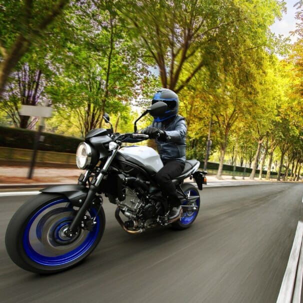 Suzuki's SV650. Media sourced from Medium.