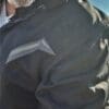 Close up of mesh panel on front of Scorpion EXO Transformer Jacket