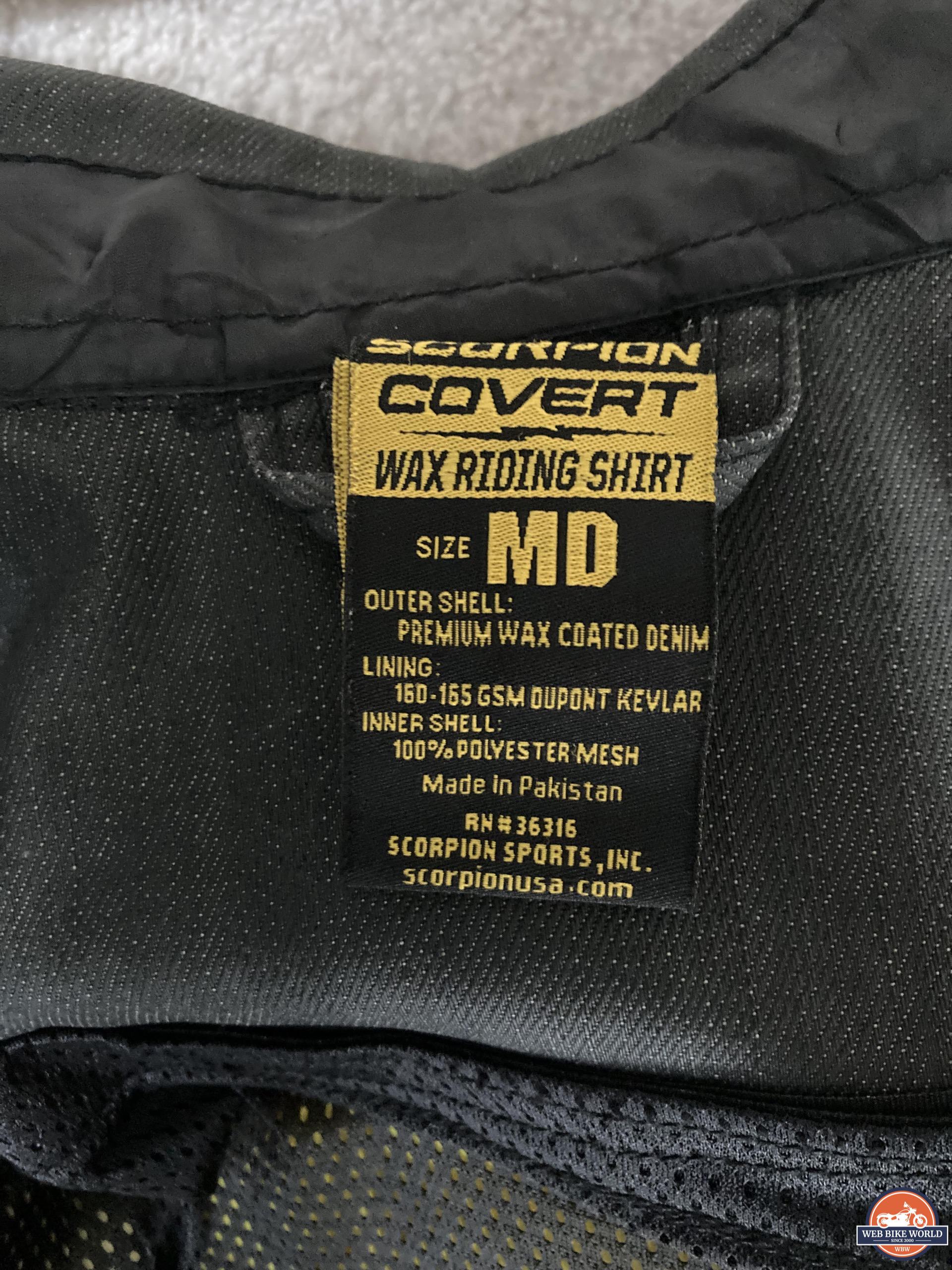 Scorpion EXO Covert Waxed Riding Shirt Real World Review