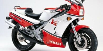1985 Yamaha RD500LC motorcycle