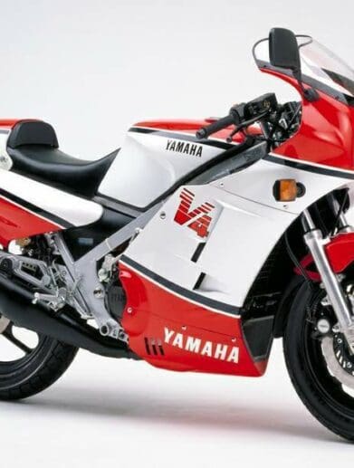 1985 Yamaha RD500LC motorcycle