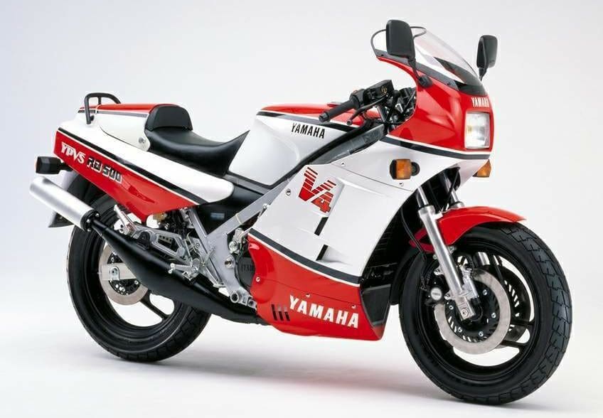 1985 Yamaha RD500LC motorcycle