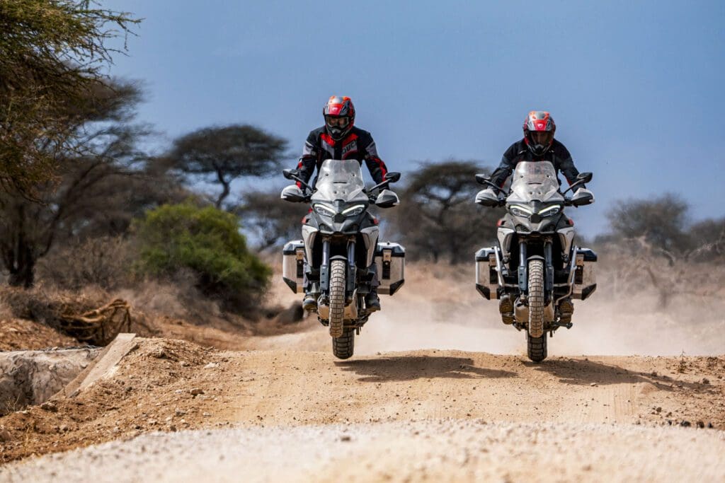 Ducati's all-new 2023 Multistrada V4 Rally. Media sourced from Ducati.