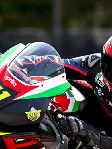 The Aprilia RS250 SP. Media sourced from Aprilia.