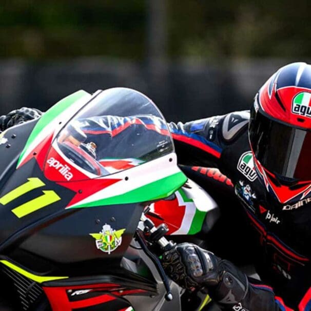 The Aprilia RS250 SP. Media sourced from Aprilia.