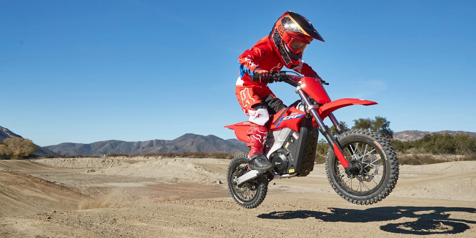 One of Honda's electric bikes for kids. Media sourced from Electrek.