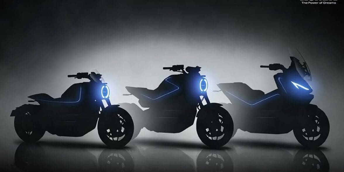A glimpse of t he electric bikes to come from Honda. Media sourced from Honda.