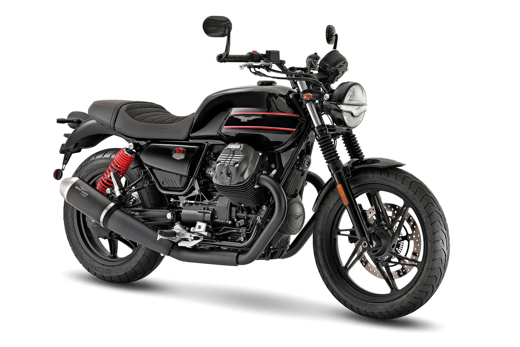 Moto Guzzi's V7 Stone Special Edition. media sourced from MCN.