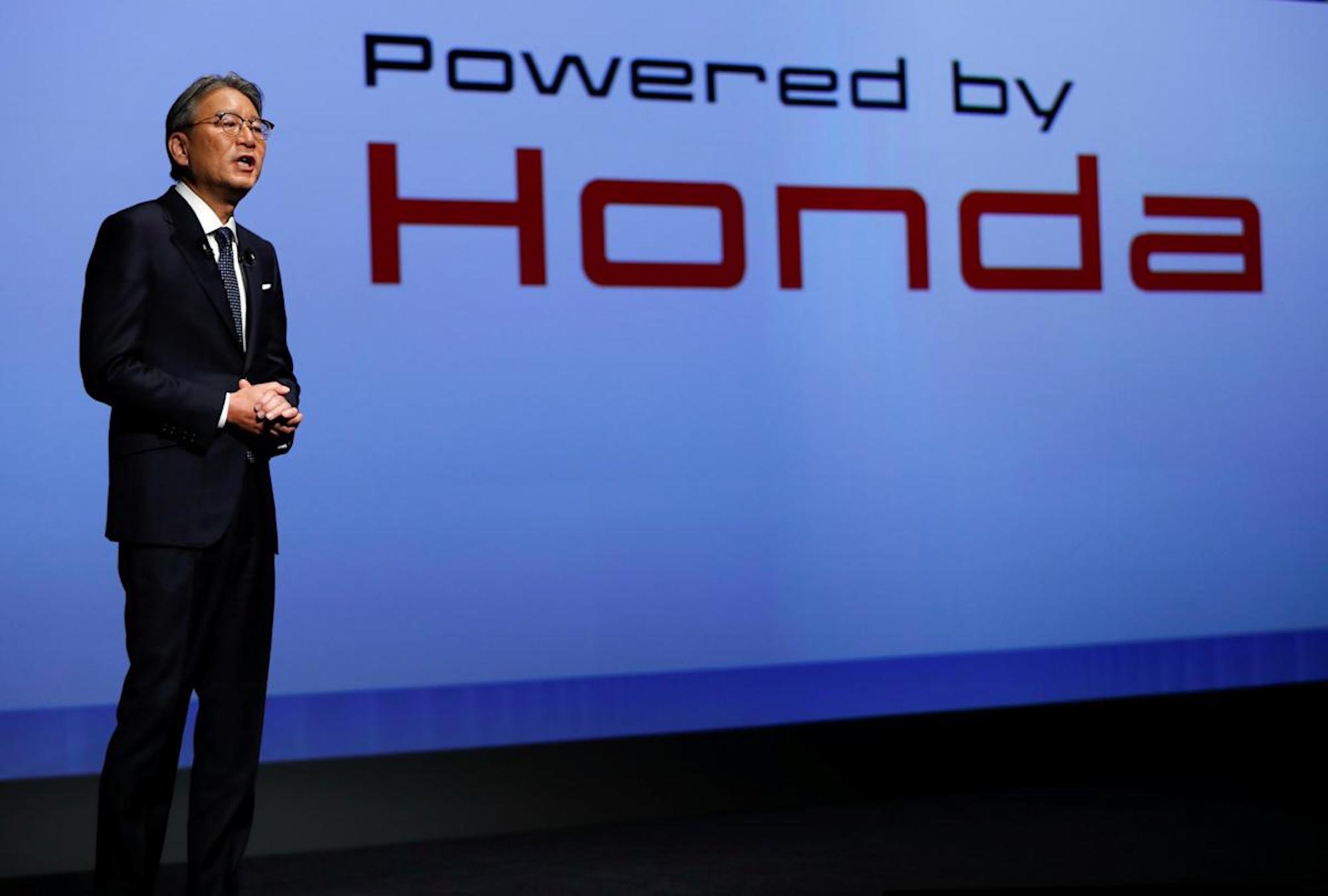 "Powered By Honda." Media sourced from Market Research Times.