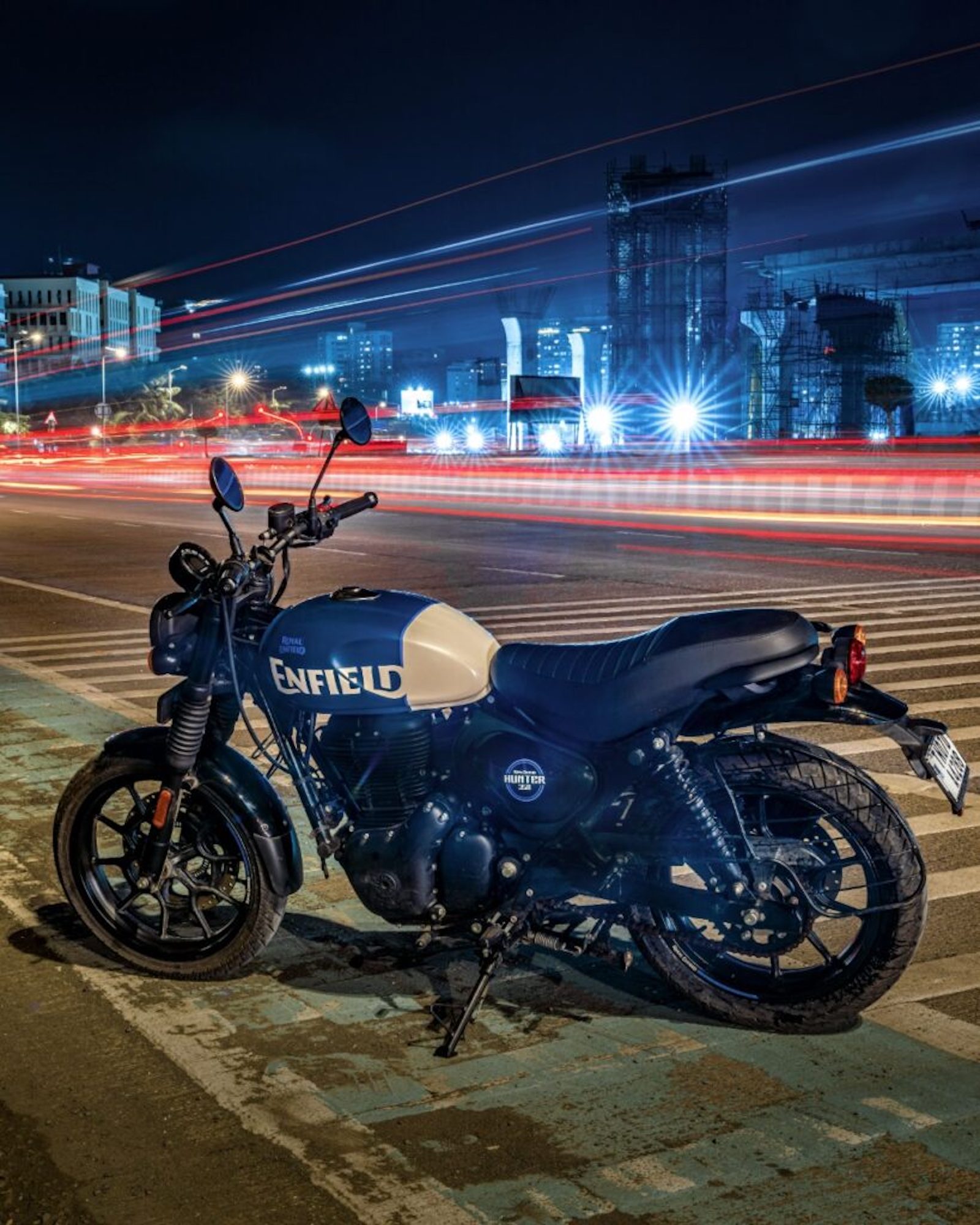 Royal Enfield's Hunter 350. Media sourced from OktakeNews.