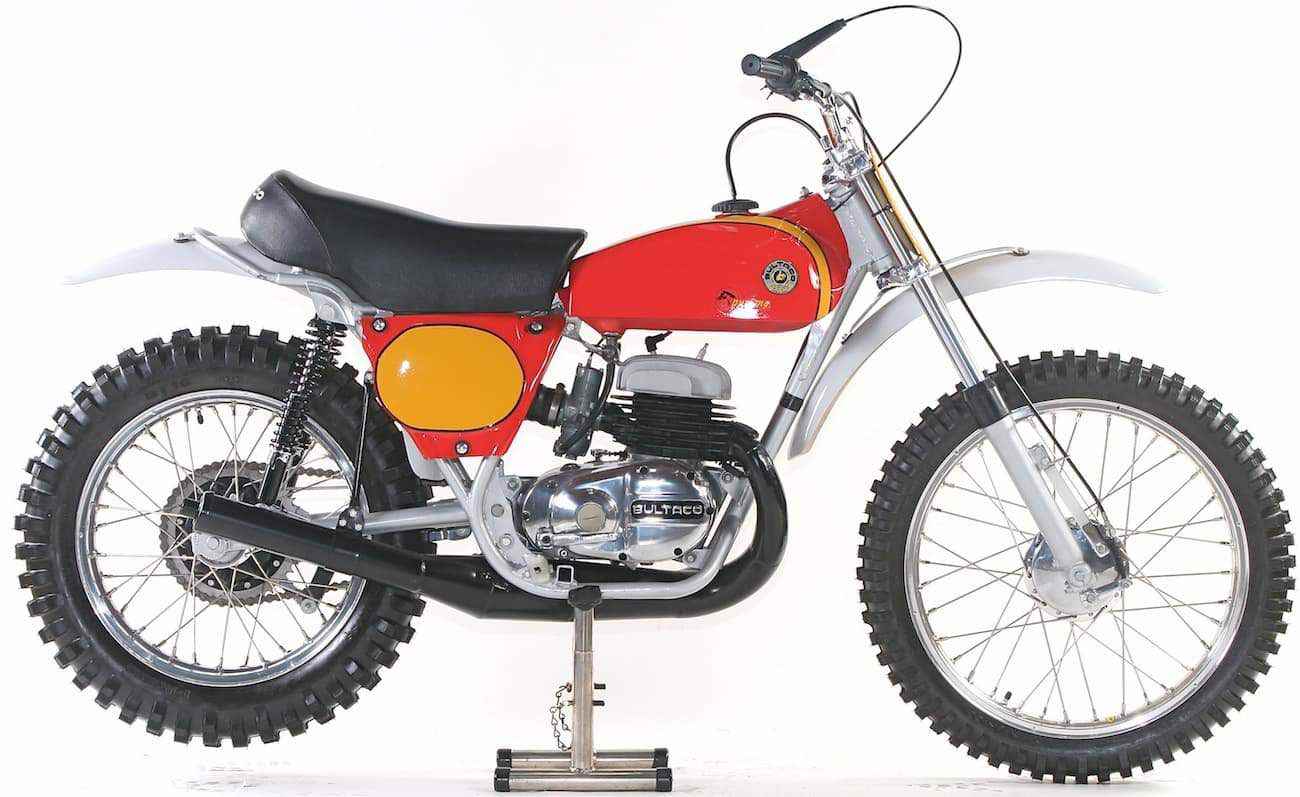 a ’74 Bultaco Pursang motocross motorcycle