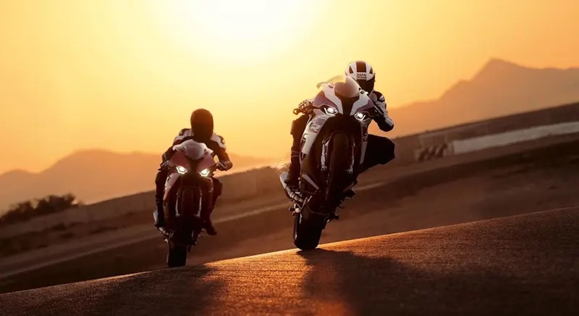 BMW's iconic S1000RR. Media sourced from Top Speed.