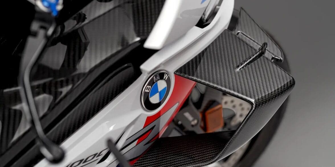 BMW's iconic S1000RR. Media sourced from Top Speed.