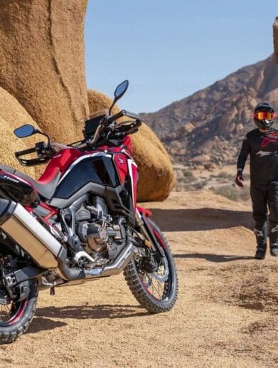 Honda's iconic African Twin. Media sourced from AutoEvolution.