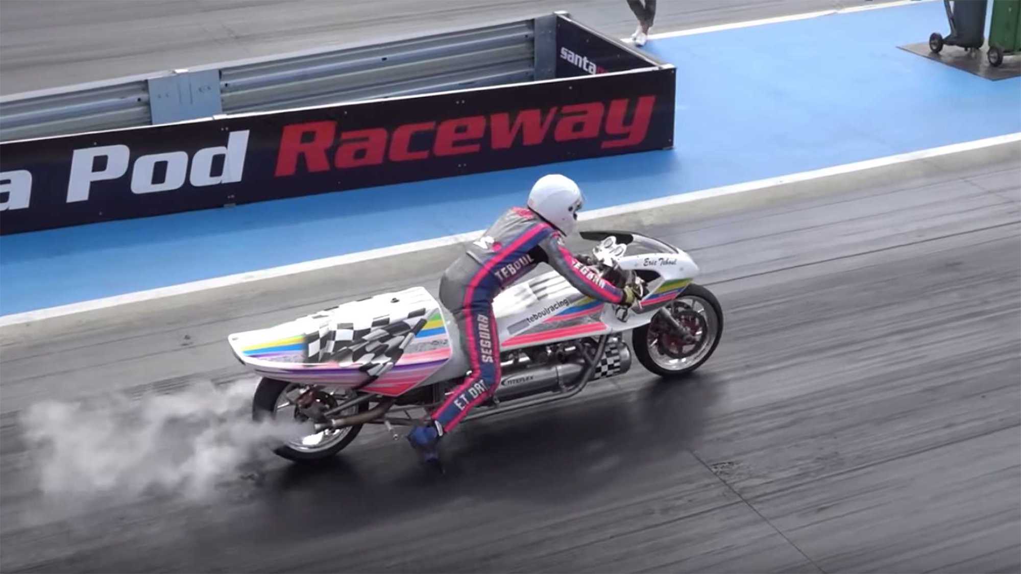 Fastest motorcycle quarter mile cheap
