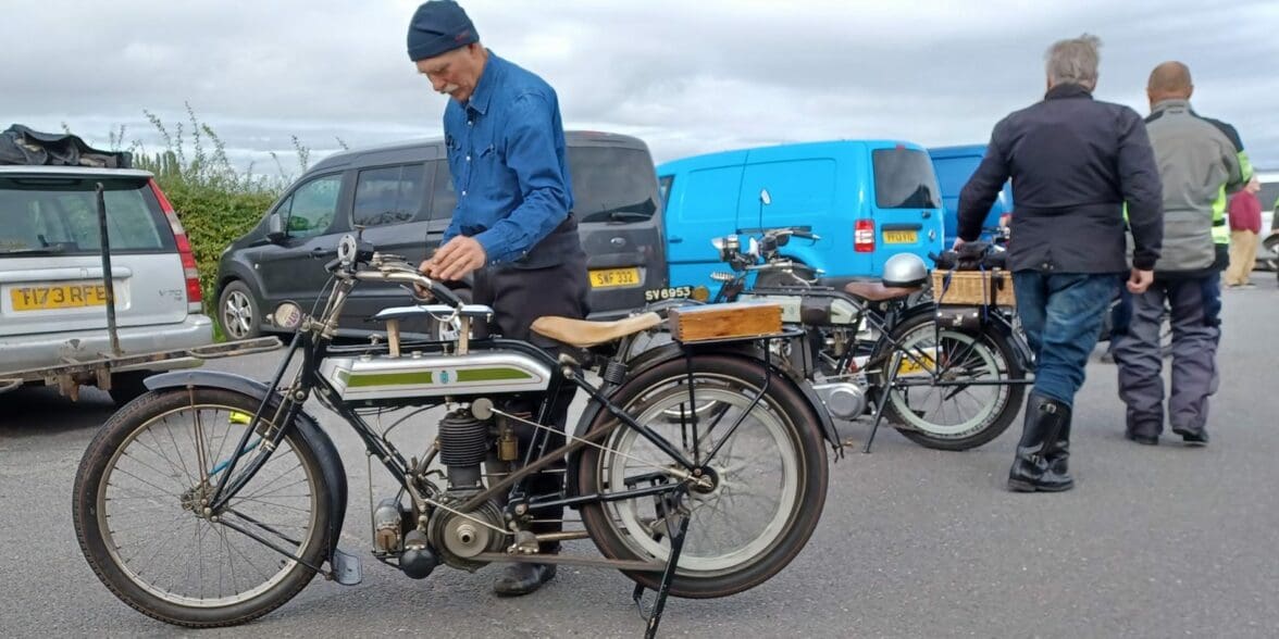 A view of the bikes (and riders) connected with the Vintage Motor Cycle Club. Media sourced from the VMCC's Facebook page.