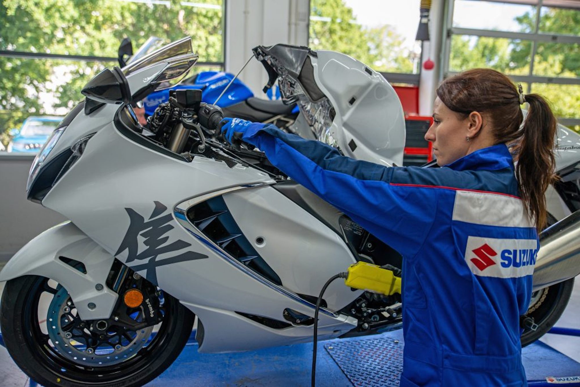 Suzuki's new "Accident Aftercare' Program, dedicated to UK riders in need of help past the point of the new sale. Media sourced from Suzuki's press release.