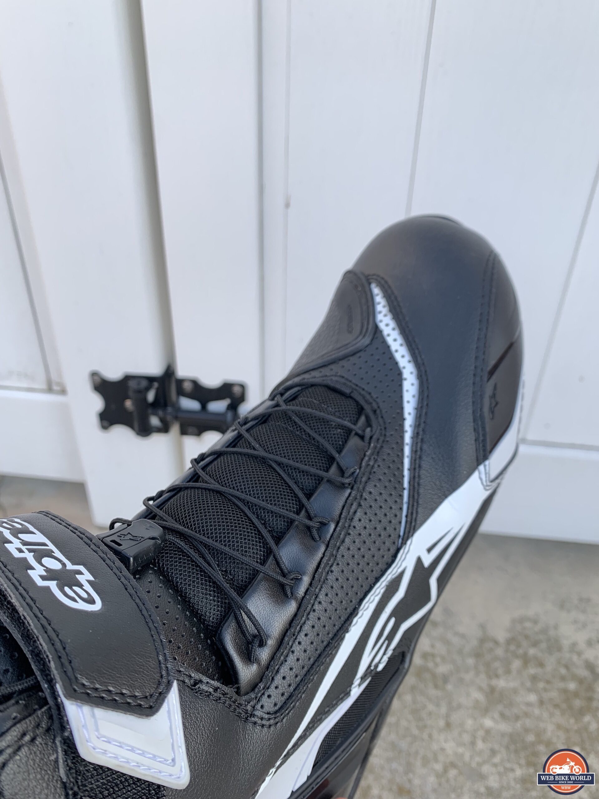 Laces on Alpinestars SP-1 V2 Vented Shoes