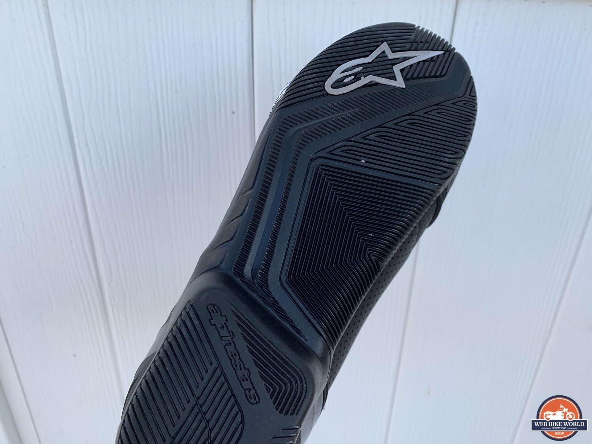 Alpinestars logo visible on sole of SP-1 V2 Vented Shoe