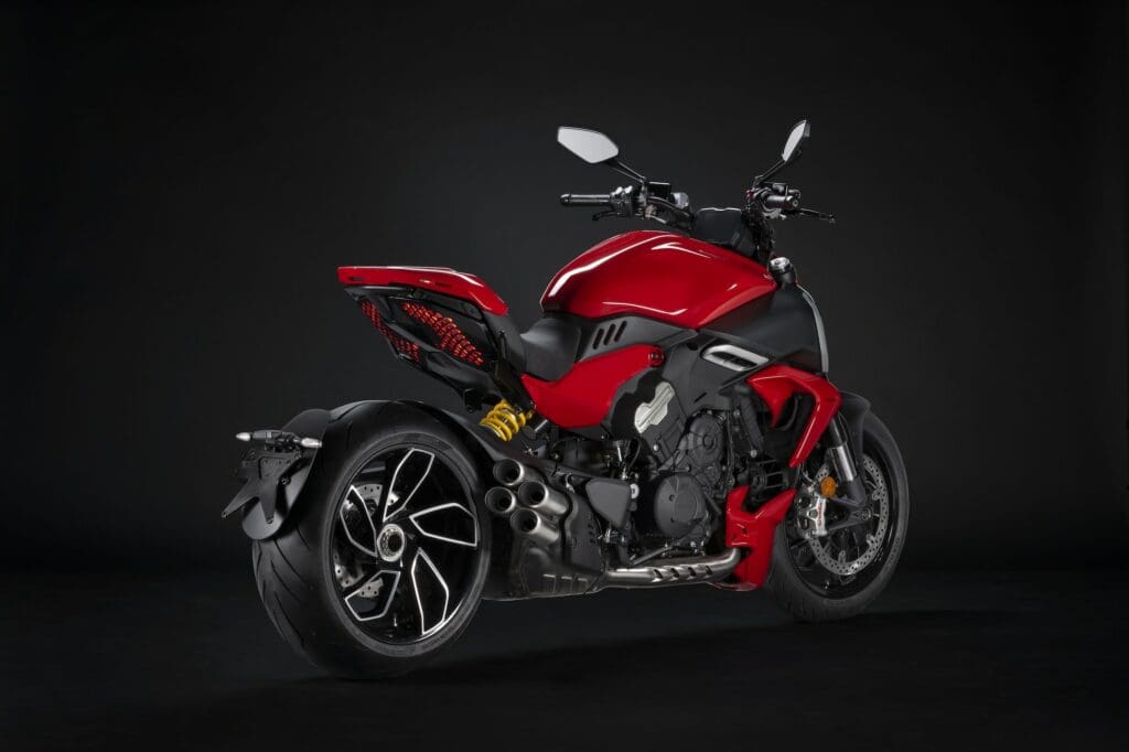 2023 Ducati World Première: Ep. 6, ‘Dare to be Bold’ with the Diavel V4 - seen above. Media sourced from Ducati's press release.