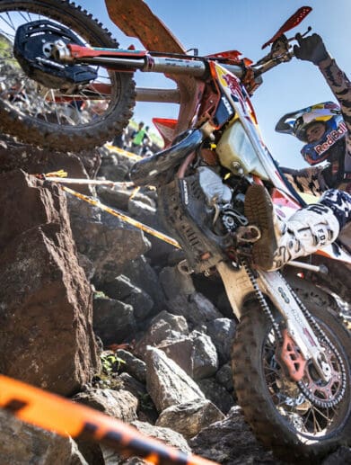 The 2022 FIM Hard Enduro World Champion is Red Bull KTM Factory Racing star Manuel Lettenbichler! Media sourced from KTM’s relevant press release.