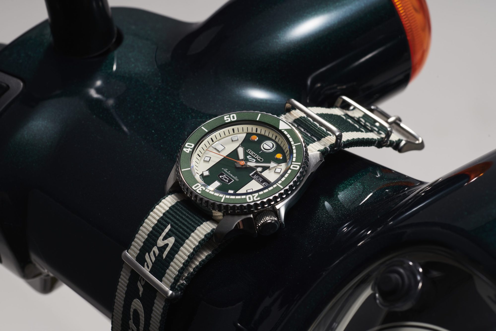 Honda X Seiko A Watch Inspired by the Worlds Most Popular Motorcycle