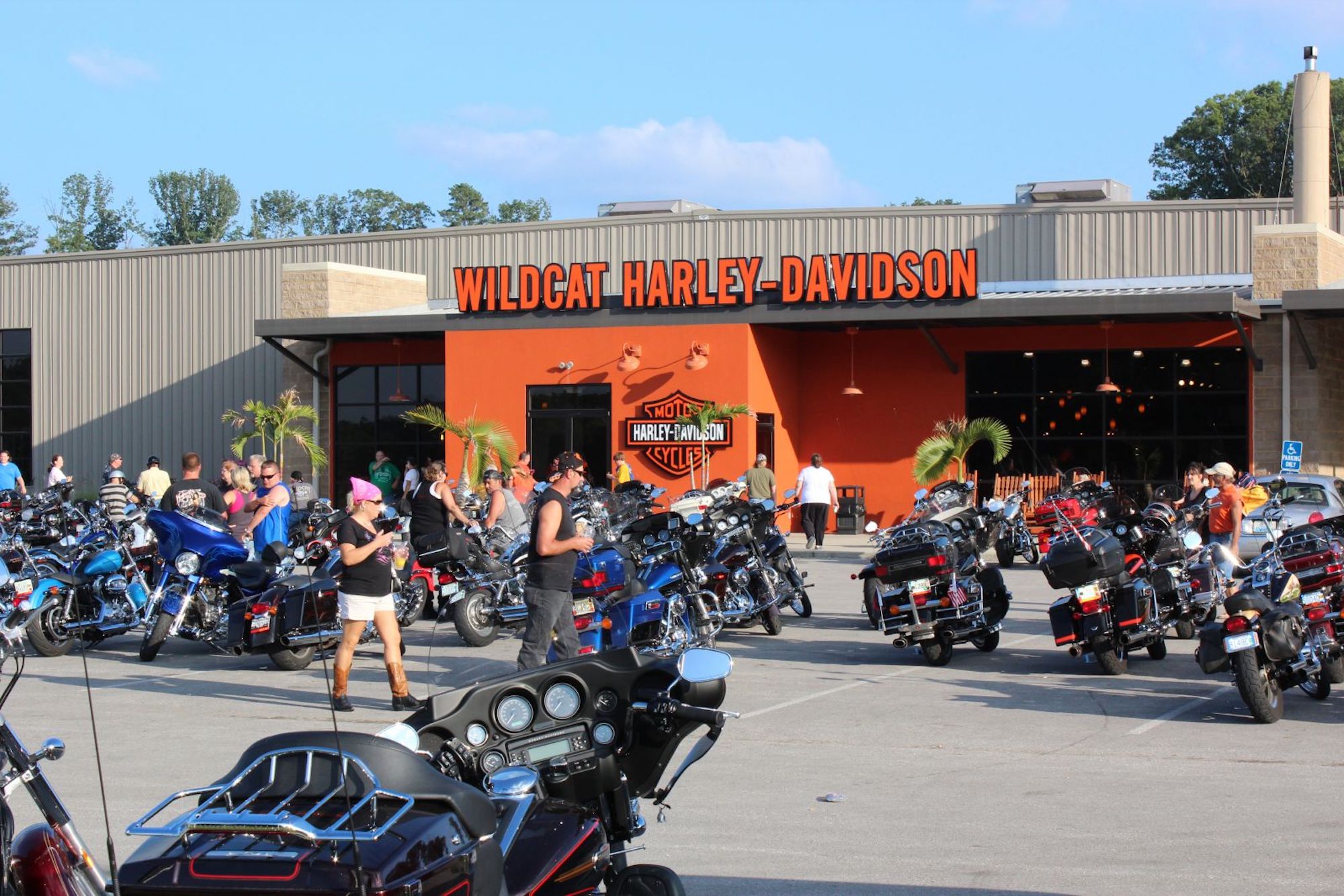 Harley's Wildcat dealership location. Media sourced from Wildcat Harley-Davidson.