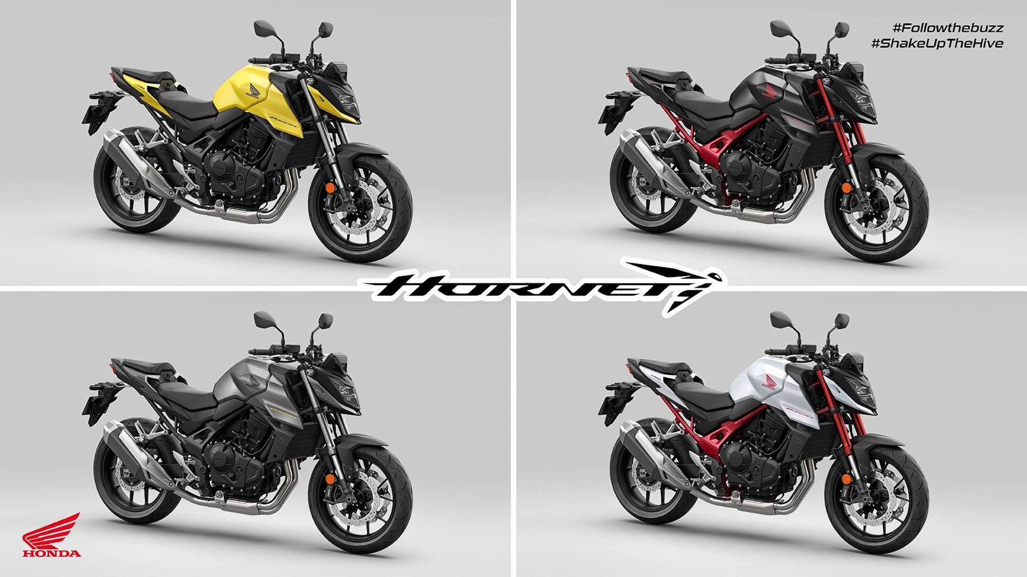 Honda's all-new 2023 CB750 Hornet: A new middleweight contender for the Yamaha MT-07. Medias sourced from Honda's relevant press release.