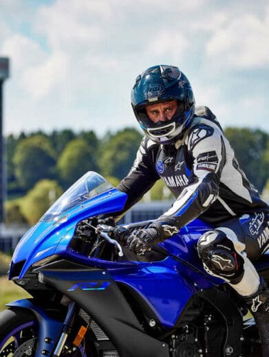 Yamaha's R1. Media sourced from Yamaha.