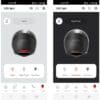 Sena app showing settings for LED Light on Impulse Modular Smart Helmet