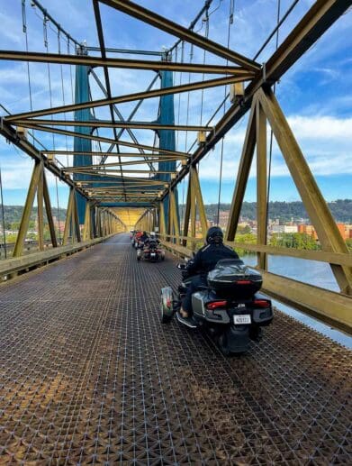 The Road Warriors Foundation, with use of Can-Am's Spyder machines. Media sourced from CycleWorld.
