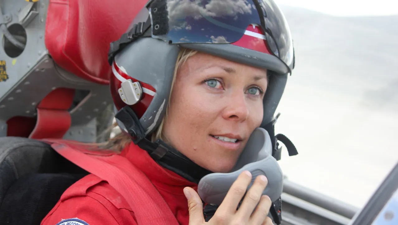 Jessi Combs, American racer and the fastest female in the world. Media sourced from the Des Moines Register. 