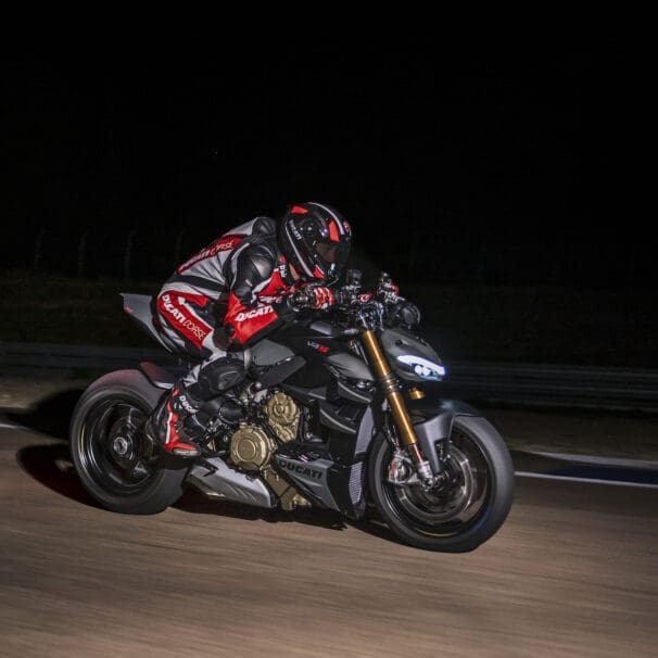 Ducati's new Streetfighter range, including the V4, V4 S, and V4 SP2. Media sourced from Ducati.