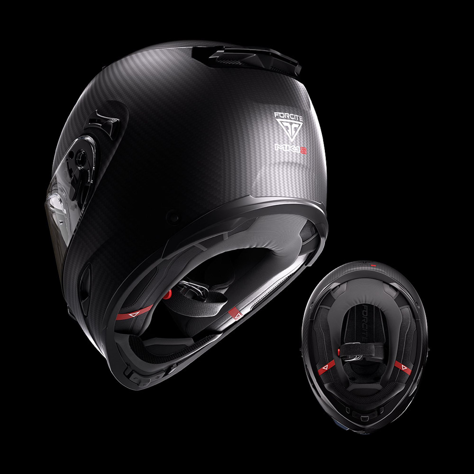 Forcite's MK1S, a stunningly advanced lid with integrated technology not seen on today's market...especially not for $1099. Media sourced from Forcite.