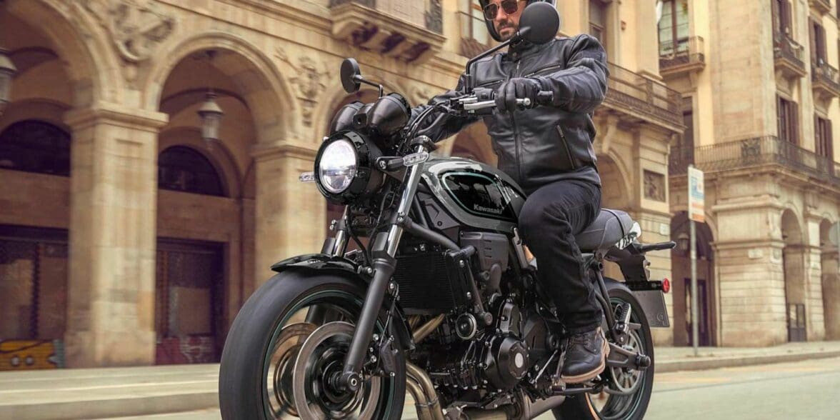 Kawasaki's 2023 Z650RS. Media sourced from Motorcycle Cruiser.