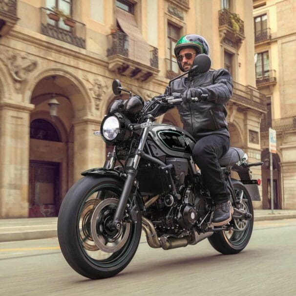 Kawasaki's 2023 Z650RS. Media sourced from Motorcycle Cruiser.