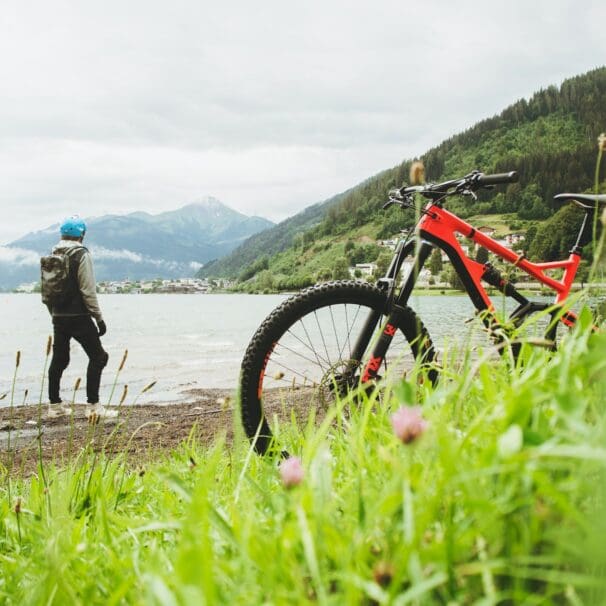 Ebike on a beach