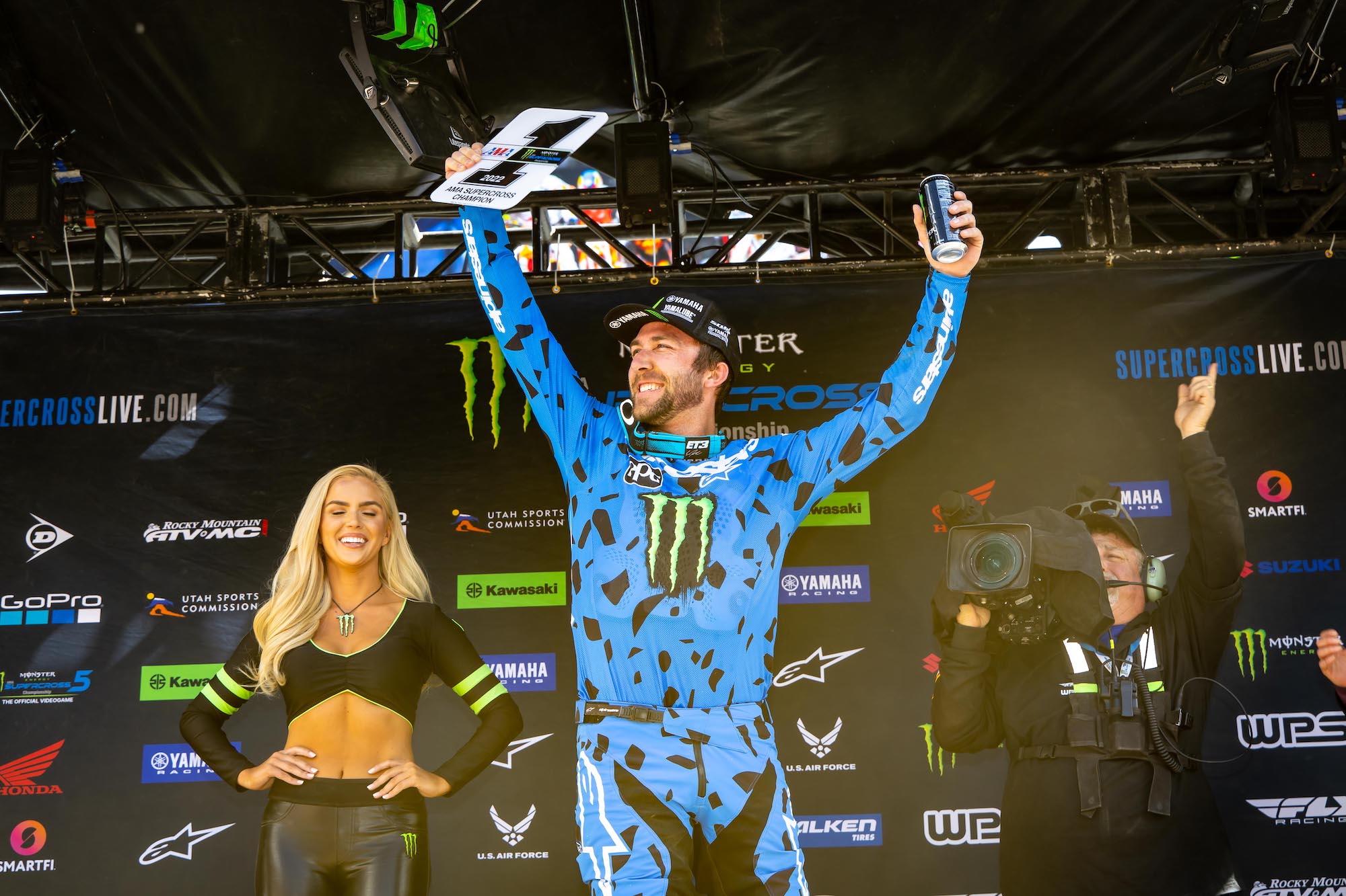 A Monster Energy winner! Media sourced from Motorsport NewsWire.