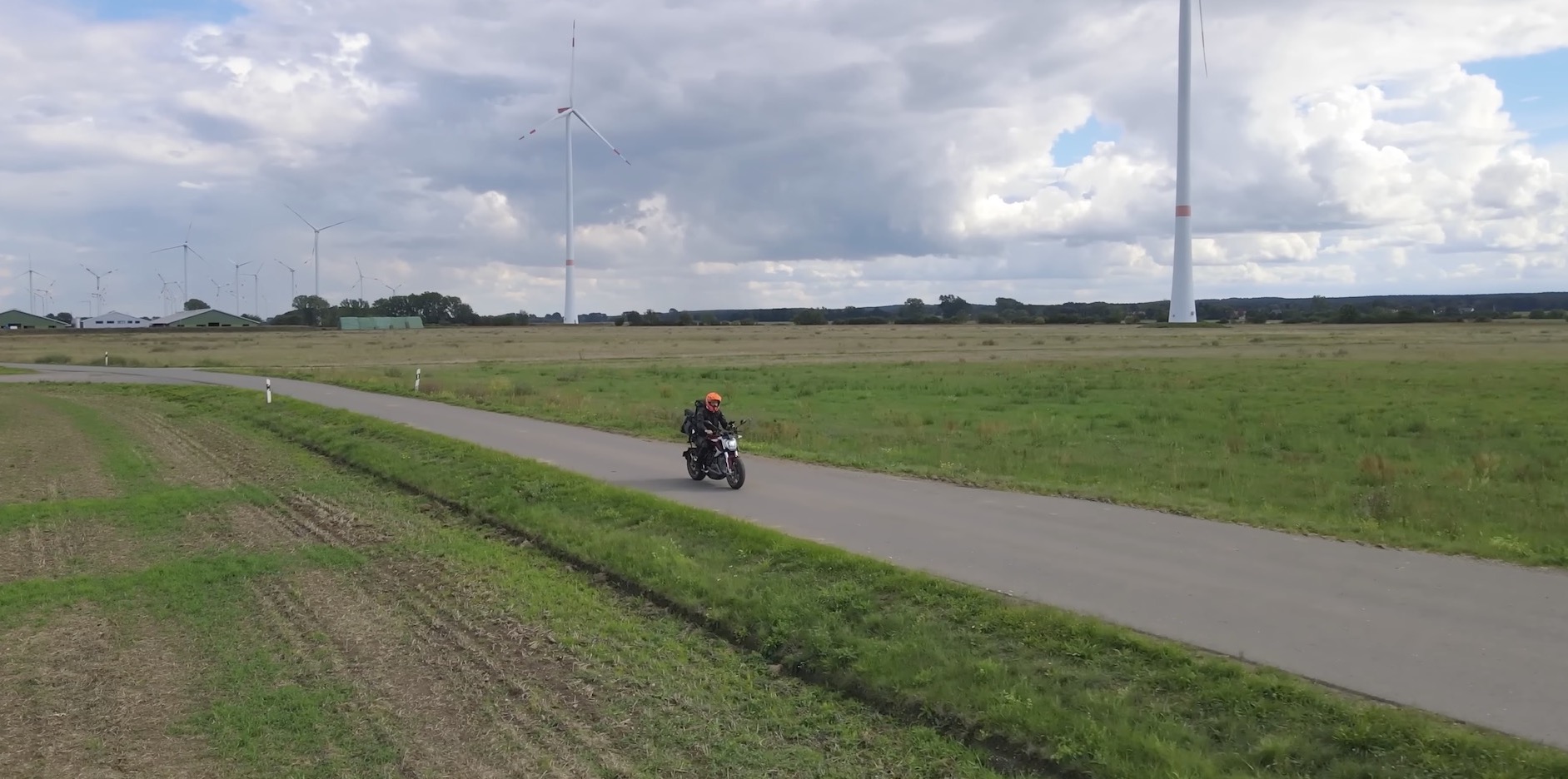 Marc Travels aboard his Zero SR/F, ready for adventures as he endeavours to travel around the world on an electric motorcycles. Media sourced from YouTube.