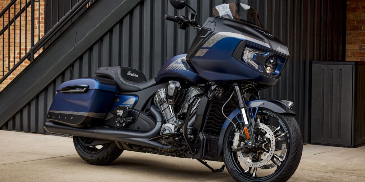 Indian's Challenger Elite. Media sourced from Indian Motorcycles.
