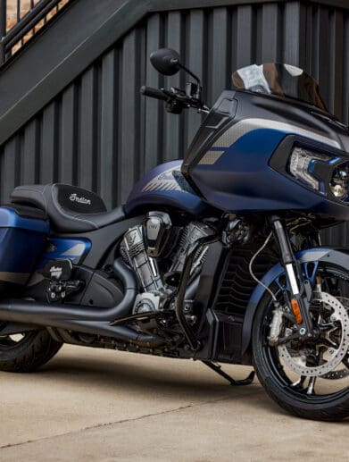 Indian's Challenger Elite. Media sourced from Indian Motorcycles.