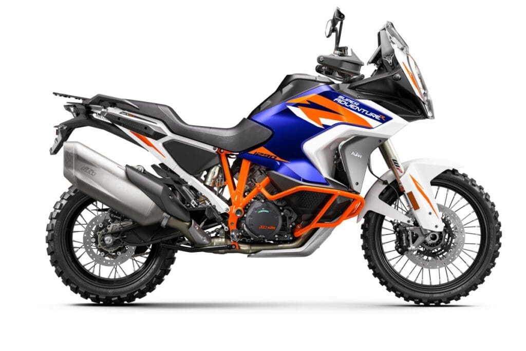 KTM's all-new 2023 890 Adventure. Media sourced from KTM's press release.