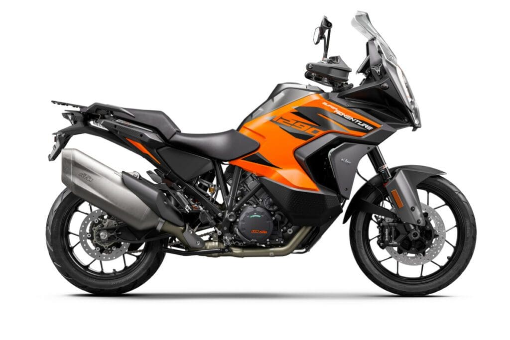 KTM's all-new 2023 890 Adventure. Media sourced from KTM's press release.