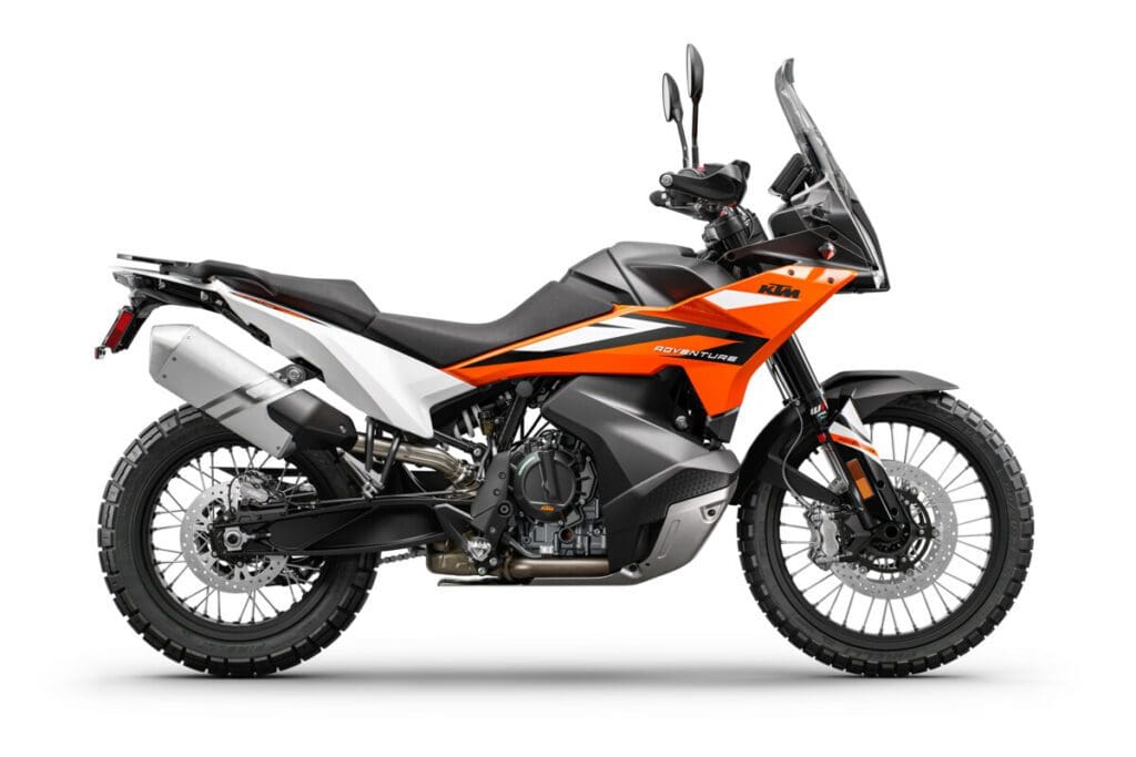 KTM's all-new 2023 890 Adventure. Media sourced from KTM's press release.