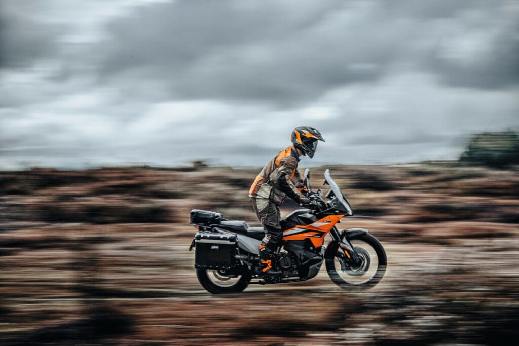 KTM's all-new 2023 890 Adventure. Media sourced from KTM's press release.