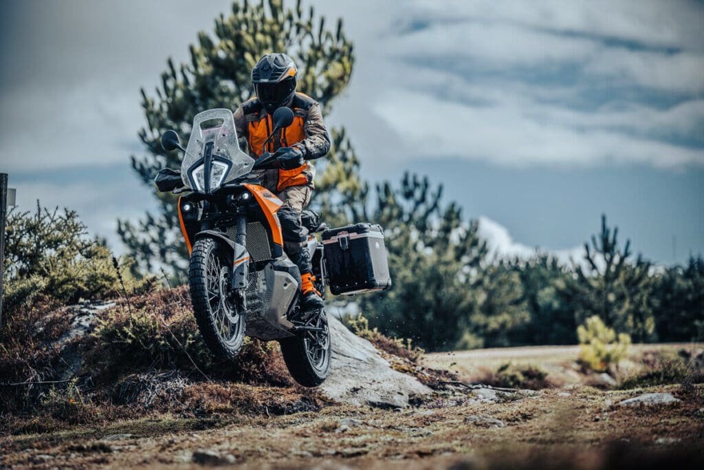 KTM's all-new 2023 890 Adventure. Media sourced from KTM's press release.