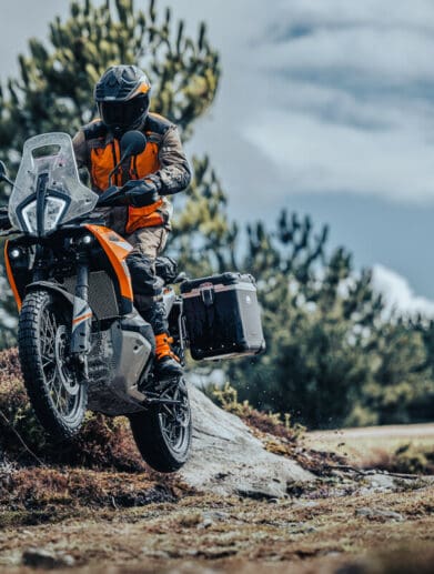 KTM's all-new 2023 890 Adventure. Media sourced from KTM's press release.