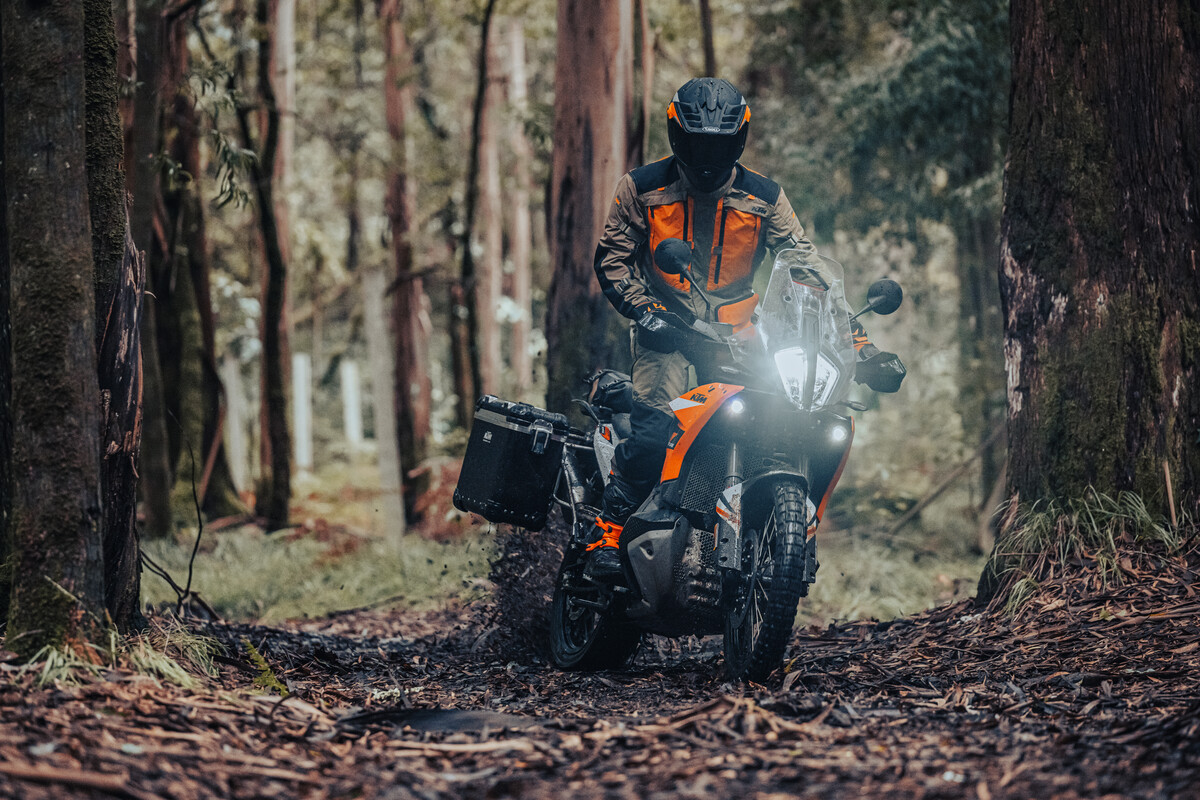 KTM's all-new 2023 890 Adventure. Media sourced from KTM's press release.