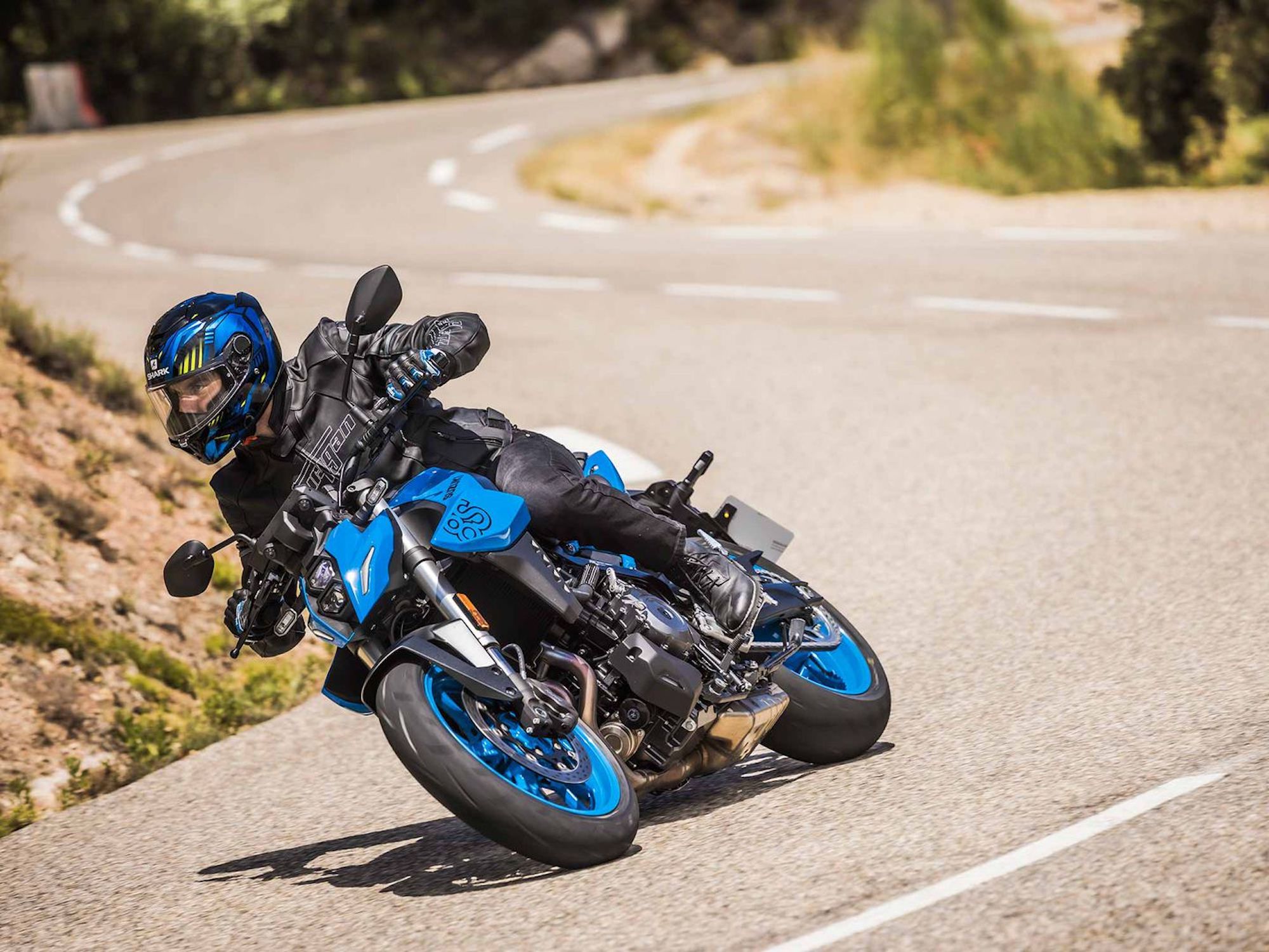 Meet the newest addition to Suzuki’s GSX line: The GSX-8S. Media sourced from MotorcyclistOnline.