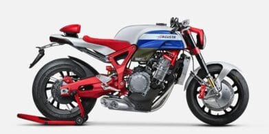 MV Agusta's new 921 S cafe racer concept, debuted recently at EICMA 2022. Media sourced from MCN.